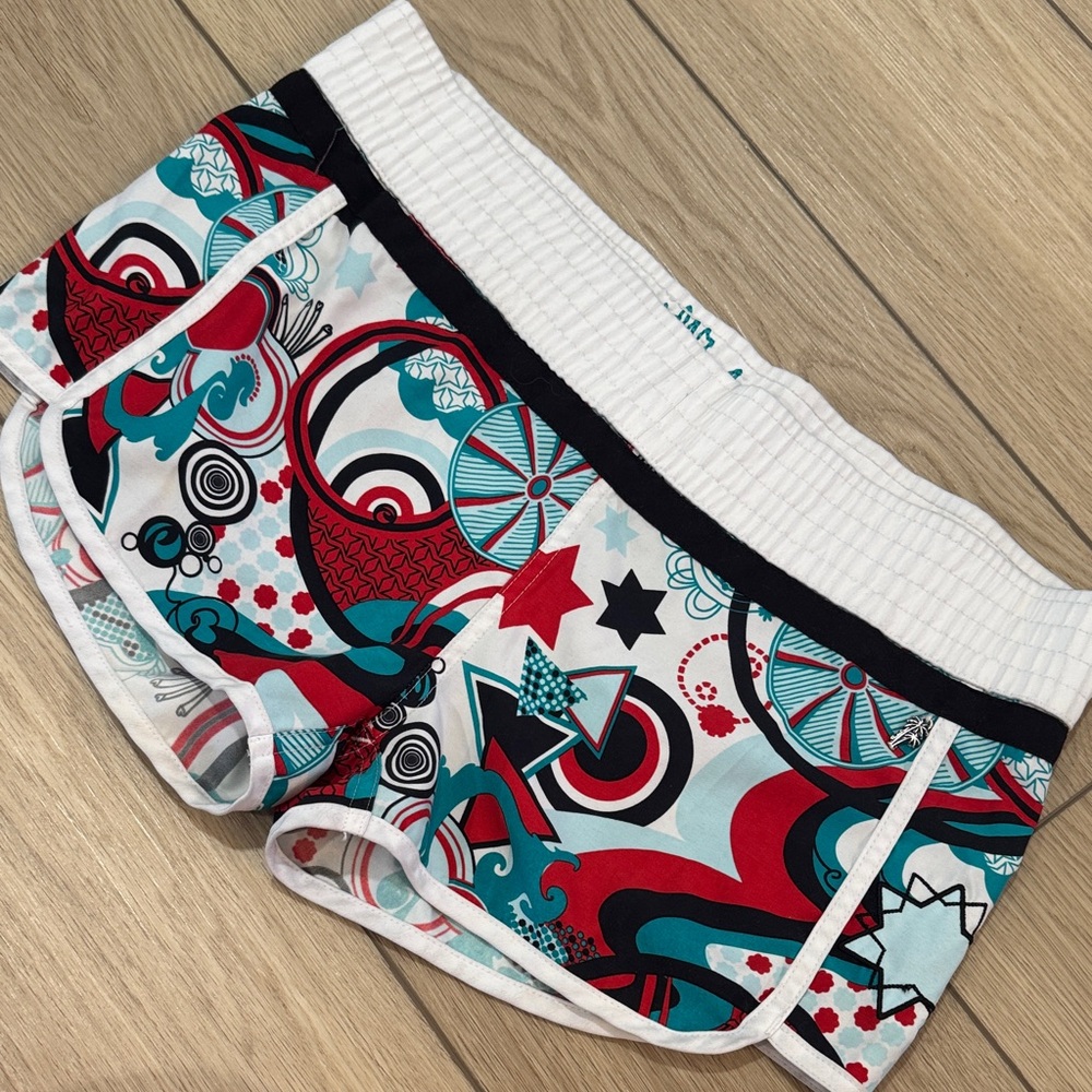 Powder Room All Over Print Graphic Abstract Board Shorts Surf Paddleboard sporty